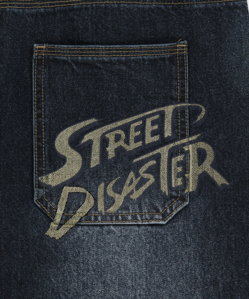 BROWNBREATH（ブラウンブレス）の「STREET DISASTER DENIM PANTS - BLUE（デニムパンツ・レディース・その他・SMALL/MEDIUM/LARGE/X-LARGE）」の5枚目の写真