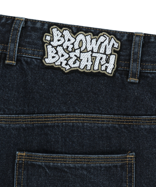 BROWNBREATH（ブラウンブレス）の「STREET DISASTER DENIM PANTS - BLUE（デニムパンツ・レディース・その他・SMALL/MEDIUM/LARGE/X-LARGE）」の6枚目の写真