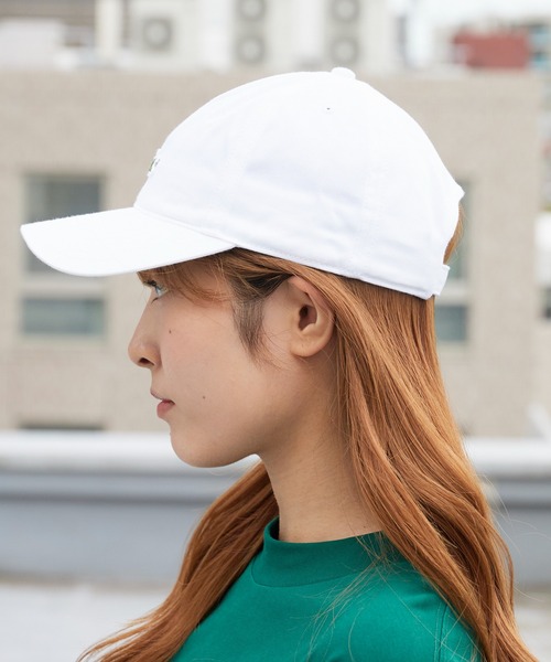 LACOSTE(ラコステ)の「LACOSTE/ラコステ カーブバイザー 刺繍ワッペン コットン6パネルキャップ 2026年春夏(キャップ・キッズ・ホワイト/ネイビー・FREE)」の21枚目の写真