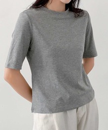 【豊富な11カラー展開】クルーネック半袖Tシャツ 無地