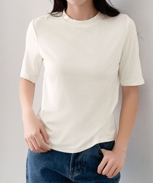【豊富な11カラー展開】クルーネック半袖Tシャツ 無地