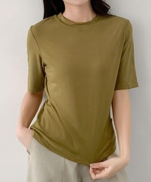 【豊富な11カラー展開】クルーネック半袖Tシャツ 無地