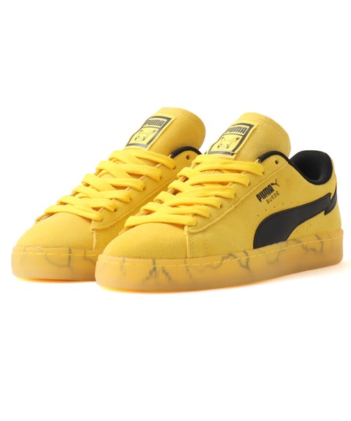PUMA(プーマ)の「PUMA SUEDE PIKACHU / プーマ スウェード ピカチュウ(スニーカー・メンズ・イエロー・27.5cm/27.0cm/26.5cm/26.0cm/25.0cm/29.0cm/28.5cm/28.0cm/24.5cm)」の1枚目の写真