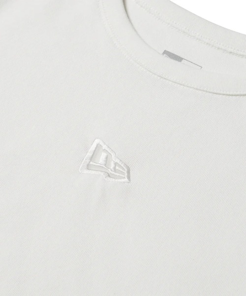 NEW ERA(ニューエラ)の「NEW ERA/ニューエラ レディース 半袖 クロップドTシャツ WS SS TEE FLAG(Tシャツ/カットソー・レディース・ブラック/ホワイト・S/M)」の4枚目の写真