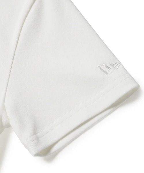 NEW ERA(ニューエラ)の「NEW ERA/ニューエラ レディース 半袖 クロップドTシャツ WS SS TEE FLAG(Tシャツ/カットソー・レディース・ブラック/ホワイト・S/M)」の5枚目の写真