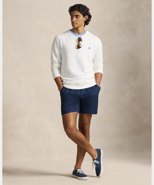 POLO RALPH LAUREN(ポロ ラルフ ローレン)の「フレンチ テリー スウェットシャツ(スウェット・メンズ・ホワイト・L/M/S/XL/XS/XXL)」の3枚目の写真