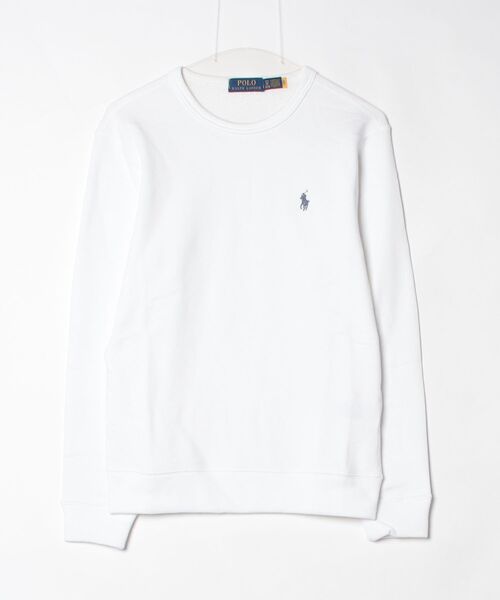 POLO RALPH LAUREN(ポロ ラルフ ローレン)の「フレンチ テリー スウェットシャツ(スウェット・メンズ・ホワイト・L/M/S/XL/XS/XXL)」の6枚目の写真