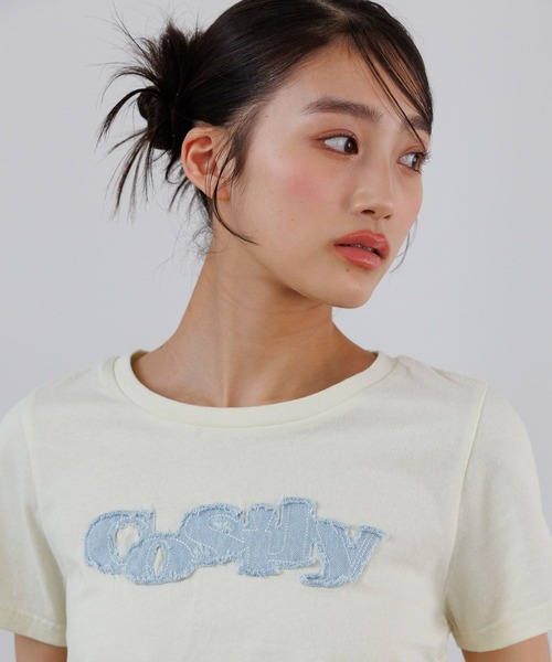 repipi armario(レピピ アルマリオ)の「ワッペンシャーリングTシャツ【綿100%】(Tシャツ/カットソー・キッズ・ブラック/イエロー/ピンク/オフホワイト/その他7/ブラック系その他/ホワイト・SMALL/MEDIUM/LARGE)」の9枚目の写真
