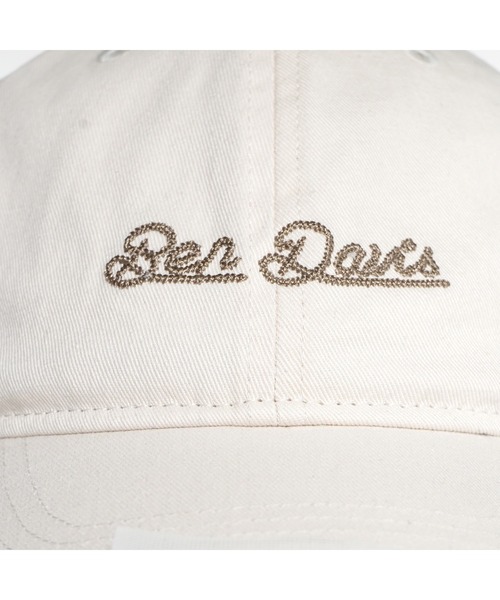 BEN DAVIS（ベンデイビス）の「COTTON LONG BRIM CAP（キャップ・メンズ・オフホワイト/ブラック系その他/ブルー系その他/ブラック・FREE）」の6枚目の写真