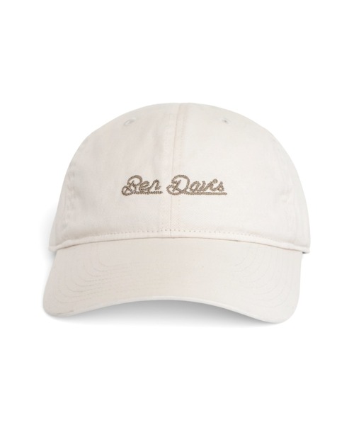 BEN DAVIS（ベンデイビス）の「COTTON LONG BRIM CAP（キャップ・メンズ・オフホワイト/ブラック系その他/ブルー系その他/ブラック・FREE）」の7枚目の写真