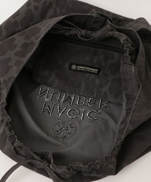 MAGIC NUMBER(マジック ナンバー)の「【MAGIC NUMBER】COTTON RIP LEOPARD TOTE BAG(トートバッグ・メンズ・ブラウン/ブラック・FREE)」の7枚目の写真