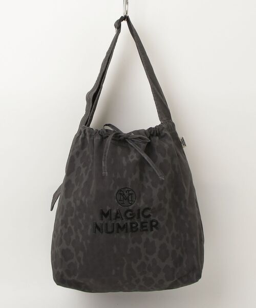 MAGIC NUMBER(マジック ナンバー)の「【MAGIC NUMBER】COTTON RIP LEOPARD TOTE BAG(トートバッグ・メンズ・ブラウン/ブラック・FREE)」の12枚目の写真