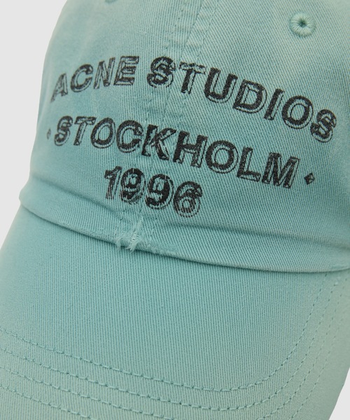 Acne Studios(アクネストゥディオズ)の「FN-UX-HATS000392(キャップ・メンズ・ミント/ネイビー・ONE SIZE)」の5枚目の写真