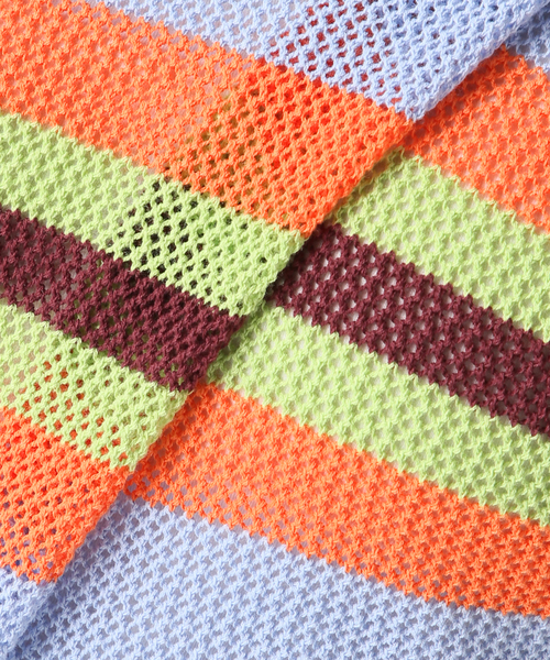 JOURNAL STANDARD（ジャーナルスタンダード）の「別注【MIKA KASAI】 Knit T-Shirt（ニット/セーター・レディース・ブラック系その他/サックスブルー・FREE）」の15枚目の写真