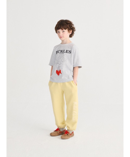 BOBO CHOSES（ボボショーズ）の「Bunch Of Vegetables T-shirt（Tシャツ/カットソー・キッズ・ヘザーグレー・2-3YEAR/4-5YEAR/6-7YEAR/8YEAR）」の3枚目の写真