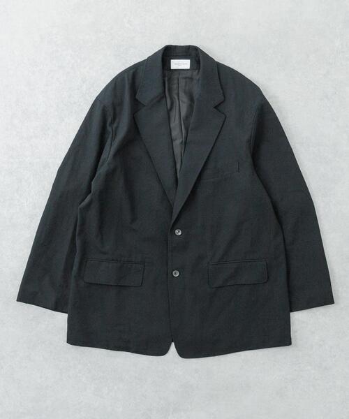 new basic HIGH TWIST WOOL SINGLE JACKET（その他アウター）｜URBAN