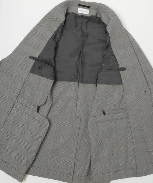URBAN RESEARCH(アーバンリサーチ)の「new basic HIGH TWIST WOOL SINGLE JACKET(その他アウター・メンズ・チェック/ブラック・MEDIUM/LARGE/X-LARGE)」の9枚目の写真
