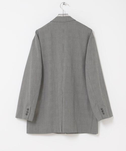 URBAN RESEARCH(アーバンリサーチ)の「new basic HIGH TWIST WOOL SINGLE JACKET(その他アウター・メンズ・チェック/ブラック・MEDIUM/LARGE/X-LARGE)」の10枚目の写真
