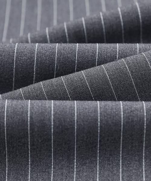 LAFFMO（ラフモ）の「ダブルウエストストライプワイドパンツ（その他パンツ・レディース・ブラック/グレー・F）」の13枚目の写真