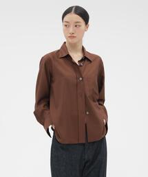 MARGARET HOWELL | MATT SILK SHIRT(シャツ/ブラウス)