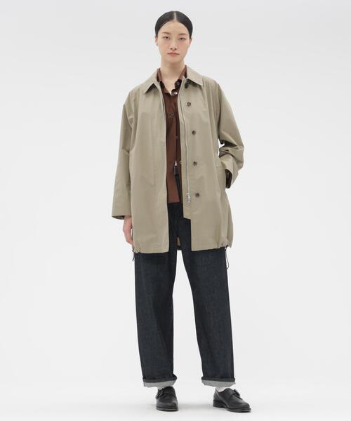 MARGARET HOWELL（マーガレットハウエル）の「MATT SILK SHIRT（シャツ/ブラウス・レディース・ブラウン・3/2/1）」の4枚目の写真