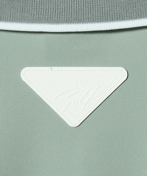 UNITED ARROWS GOLF(ユナイテッドアローズゴルフ)の「ウィメンズ ライン カノコ ポロシャツ UV 吸水速乾(ポロシャツ・レディース・ケリーグリーン/ブラック/ホワイト・M/L/S)」の22枚目の写真