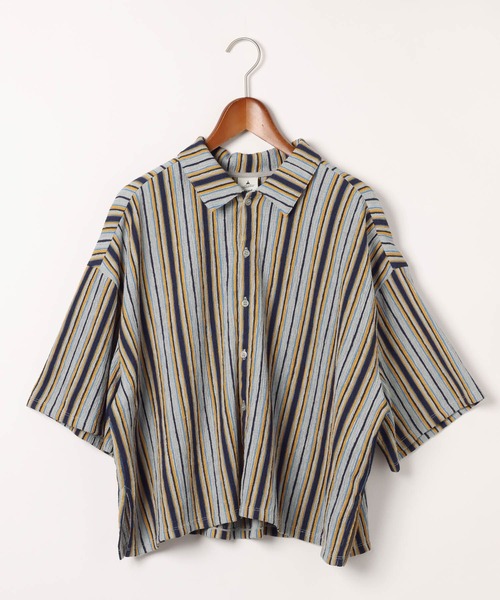 niko and...(ニコアンド)の「DRYクシュイージーシャツ(シャツ/ブラウス・レディース・ダークブルー/チャコール/ダークグレー/ホワイト・LARGE/MEDIUM)」の7枚目の写真