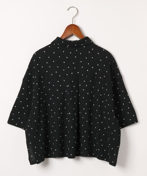 niko and...(ニコアンド)の「DRYクシュイージーシャツ(シャツ/ブラウス・レディース・ダークブルー/チャコール/ダークグレー/ホワイト・LARGE/MEDIUM)」の8枚目の写真