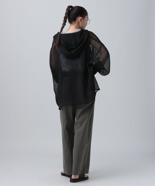 LEPSIM(レプシィム)の「CRフロントスリットパンツ 660973(その他パンツ・レディース・チャコールグレー/ベージュ系その他/カーキ・MEDIUM/LARGE)」の11枚目の写真