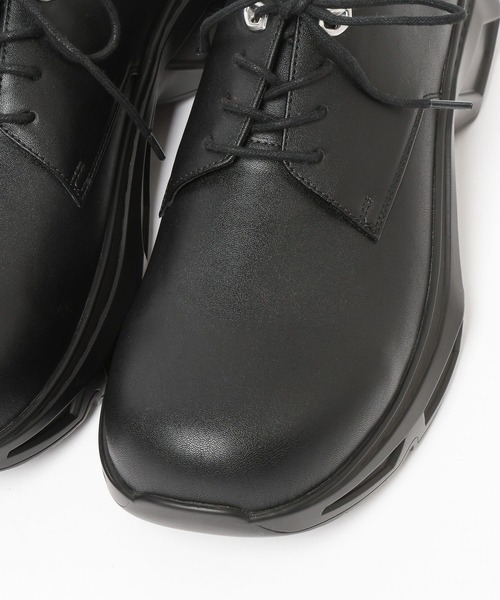 HARE（ハレ）の「ビルディングソールダービーシューズ(HARE)（ドレスシューズ・メンズ・ブラック・MEDIUM/LARGE）」の12枚目の写真