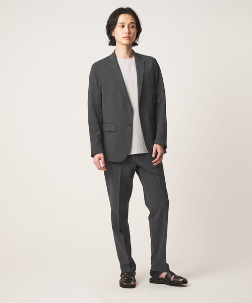 A DAY IN THE LIFE UNITED ARROWS（アデイインザライフユナイテッドアローズ）の「ドライ スラブドビー イージーパンツ-吸水速乾-＜A DAY IN THE LIFE＞（スラックス・メンズ・ダークグレー/ネイビー/ベージュ・XL/M/L/S）」の5枚目の写真