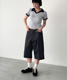 choice_cnl（チョイス）の「choice_cnl　ツイルワークハーフパンツ（その他パンツ）」