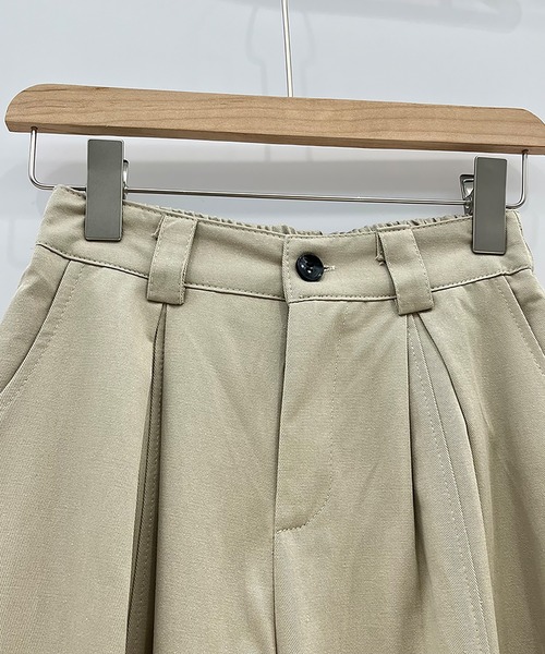 Doula Doula(ドゥーラドゥーラ)の「センターライン入りワイドタックパンツ(その他パンツ・レディース・ネイビー/モカ/ブラウン・FREE)」の17枚目の写真