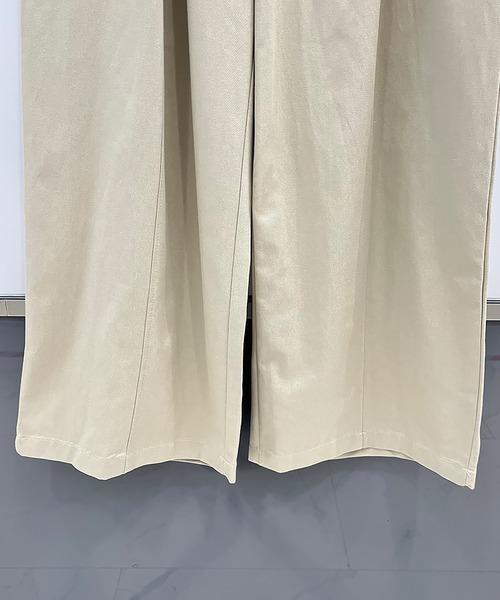 Doula Doula(ドゥーラドゥーラ)の「センターライン入りワイドタックパンツ(その他パンツ・レディース・ネイビー/モカ/ブラウン・FREE)」の18枚目の写真