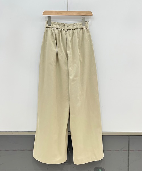 Doula Doula(ドゥーラドゥーラ)の「センターライン入りワイドタックパンツ(その他パンツ・レディース・ネイビー/モカ/ブラウン・FREE)」の12枚目の写真