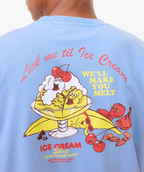 Carne Bollente（カルネボレンテ）の「Lick Me（Tシャツ/カットソー・メンズ・ブルー・MEDIUM/LARGE）」の9枚目の写真
