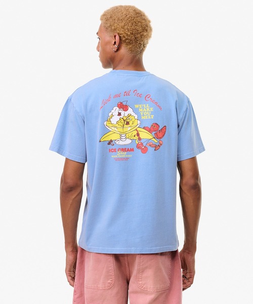 Carne Bollente（カルネボレンテ）の「Lick Me（Tシャツ/カットソー・メンズ・ブルー・MEDIUM/LARGE）」の5枚目の写真
