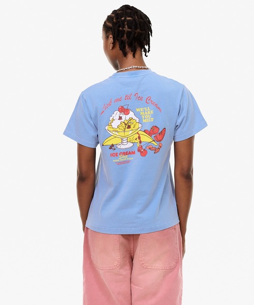 Carne Bollente（カルネボレンテ）の「Lick Me（Tシャツ/カットソー・メンズ・ブルー・MEDIUM/LARGE）」の4枚目の写真