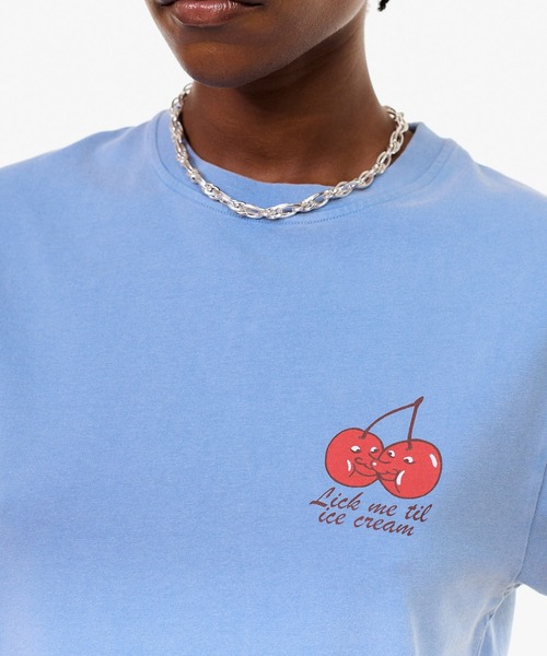 Carne Bollente（カルネボレンテ）の「Lick Me（Tシャツ/カットソー・メンズ・ブルー・MEDIUM/LARGE）」の2枚目の写真