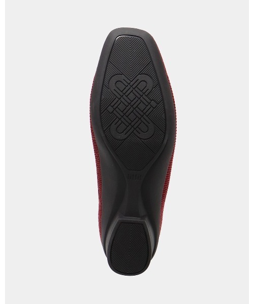fitfit(フィットフィット)の「グリッターニット快適バレエ330(バレエシューズ・レディース・ブラック/レッド/シルバー系/ピンク系その他3・25.0cm/24.5cm/24cm/23.5cm/23cm/22.5cm/22cm)」の14枚目の写真