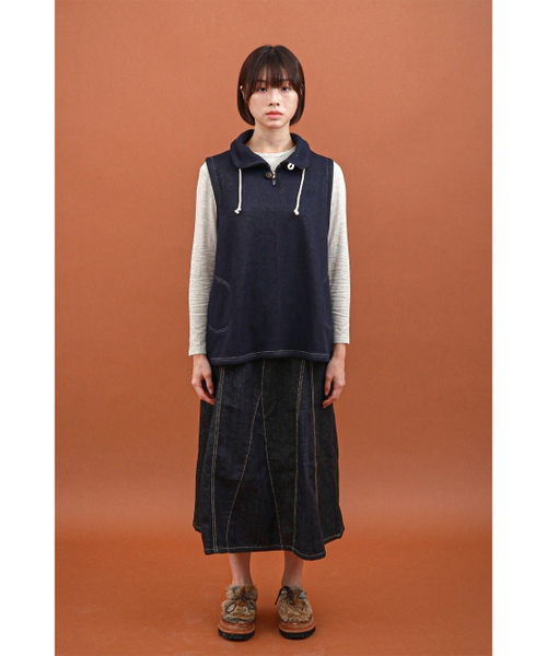 SAFARISPOT(サファリスポット)の「レギオンモータースクラブフレキシブルカラー ベスト(ネイビー)(Tシャツ/カットソー・レディース・その他・1)」の5枚目の写真