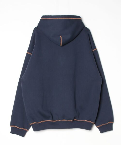 fridge（フリッジ）の「【TRIBE WEAR】トライブウェア NOT BASIC HOODIE（パーカー・メンズ・ブラック/ネイビー・LARGE/X-LARGE）」の3枚目の写真