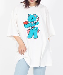PUNYUS | ベアプリントＴシャツ(Tシャツ/カットソー)