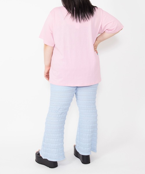 PUNYUS(プニュズ)の「ベアプリントTシャツ(Tシャツ/カットソー・レディース・ブラック/ホワイト/ピンク・3/5/4)」の15枚目の写真