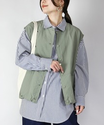 and it_ | ノースリーブバルーンブラウス(ベスト)