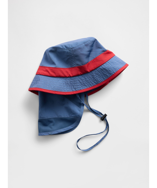 GAP（ギャップ）の「GAPロゴ バケットハット (幼児・ベビー)（ハット・キッズ・ブルー・0-6M/2-3 YRS/12-24M/6-12M）」の2枚目の写真
