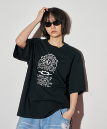 バスティロゴ半袖Tシャツブラック