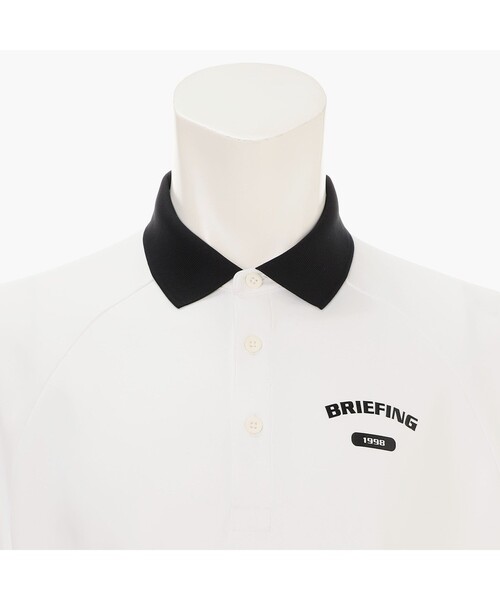 BRIEFING(ブリーフィング)の「【BRIEFING GOLF/ブリーフィングゴルフ】MEN’S COLLEGE LOGO POLO RF(ポロシャツ・メンズ・ブラック/ネイビー/グレー/ホワイト・M/L/S)」の7枚目の写真