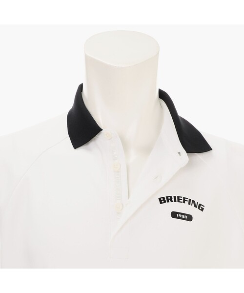 BRIEFING(ブリーフィング)の「【BRIEFING GOLF/ブリーフィングゴルフ】MEN’S COLLEGE LOGO POLO RF(ポロシャツ・メンズ・ブラック/ネイビー/グレー/ホワイト・M/L/S)」の8枚目の写真