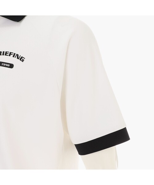 BRIEFING(ブリーフィング)の「【BRIEFING GOLF/ブリーフィングゴルフ】MEN’S COLLEGE LOGO POLO RF(ポロシャツ・メンズ・ブラック/ネイビー/グレー/ホワイト・M/L/S)」の11枚目の写真